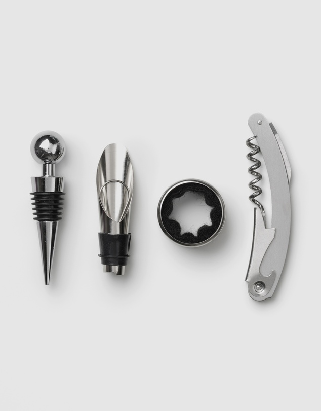Printworks - Printworks The Essentials Wine Tools-Green Pink