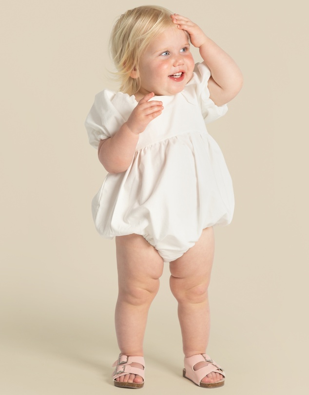 Designer Kidz - Grace Tie Back Romper