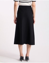 David Lawrence - Maven Knit Midi Skirt