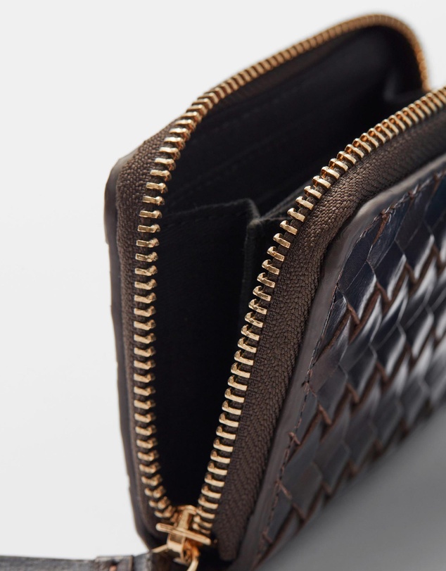 & Other Stories - Braided Leather Wallet