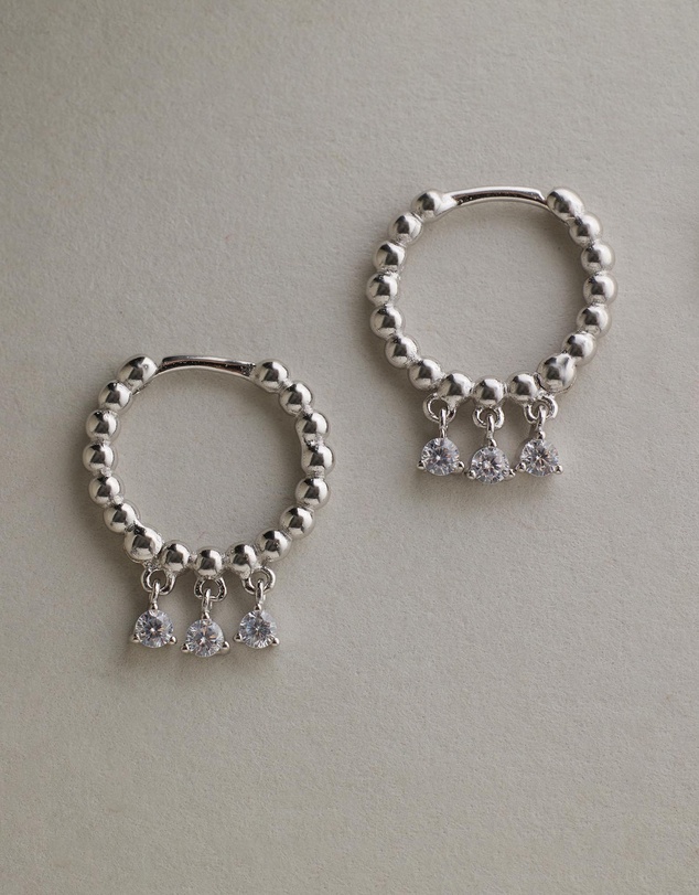 Native Sol - Sage Diamond Earrings