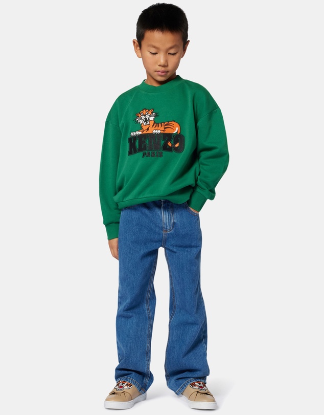 Kenzo Kids - Tiger Logo Sweatshirt - Kids-Teens