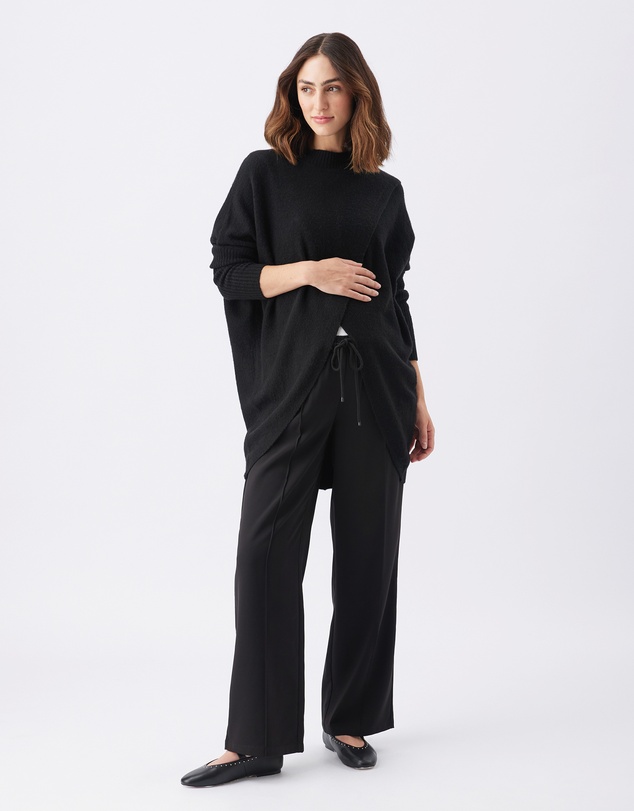 Ripe Maternity - Hallie Cross Over Knit