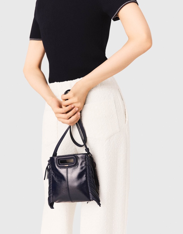 Maje - Mini Naplack Handbag