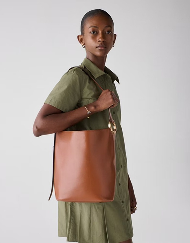 Kate Spade - Halo Fine Grain Leather Bucket
