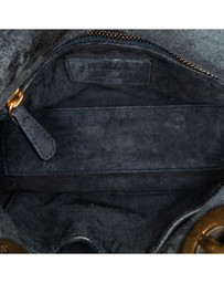 Pre-Loved by Azura Reborn - Pre-Loved dior Studded Handbag with Top Handle and Adjustable Shoulder Strap