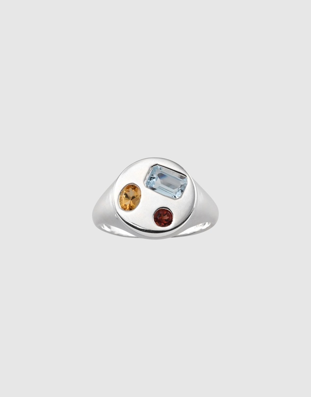 Von Treskow - Mosaic Gemstone Round Ring