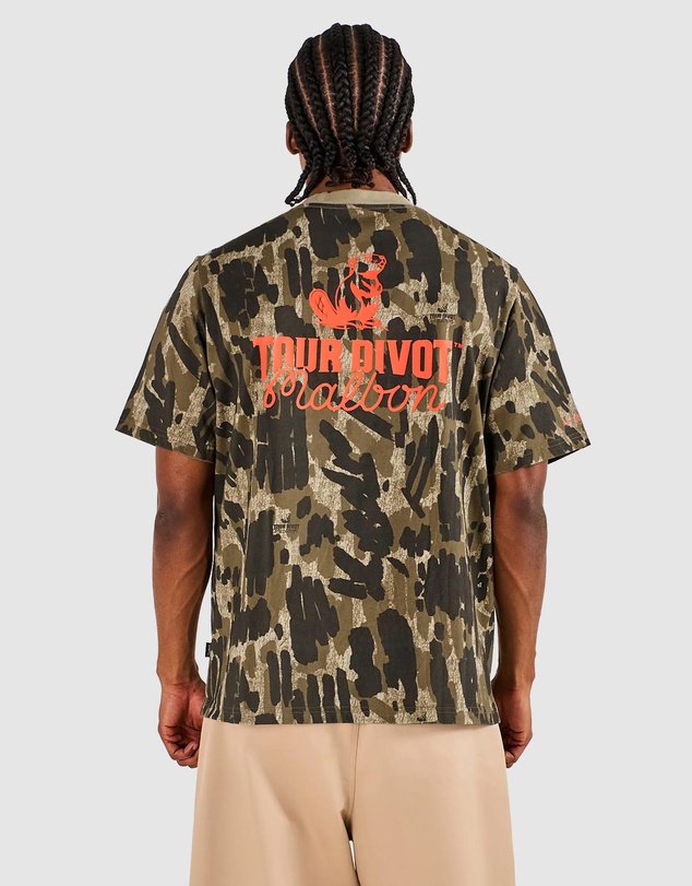 Malbon - Tour Divot Camo Tee