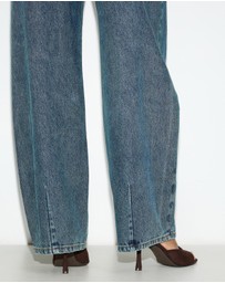 Dazie - Tokyo Mid Rise Relaxed Leg Jeans