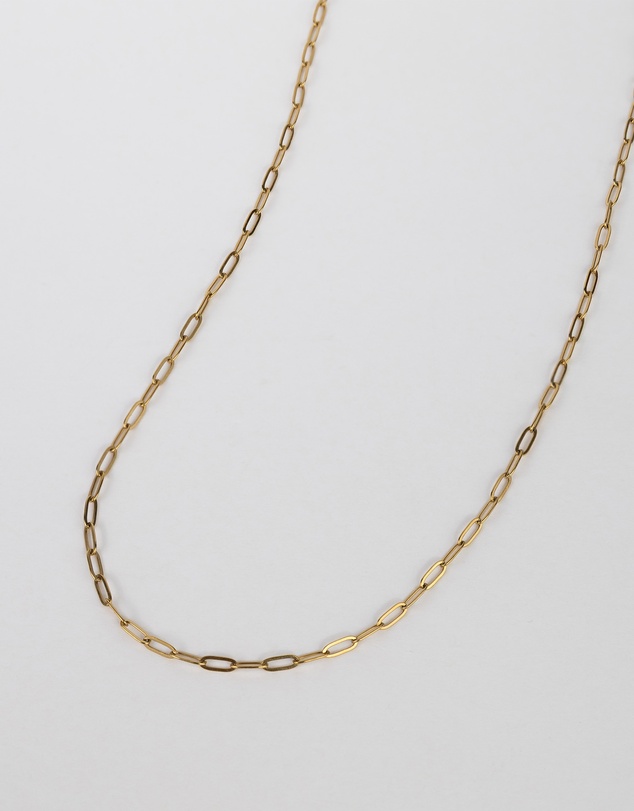 Wanderlust + Co - Petite Harper Gold Essential Chain Necklace
