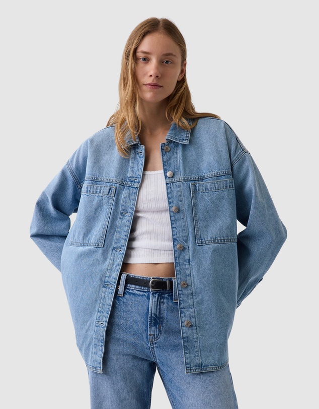 GAP - Denim Shacket