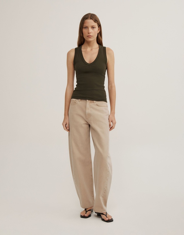 Witchery - Fine Rib V-neck Tank