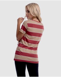 DVNT - Stripe Tee