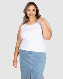 Love Your Wardrobe - Arial Rib Tank