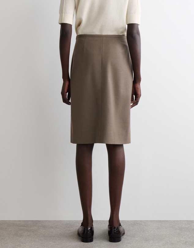 COS - Merino Wool-Blend Pencil Skirt