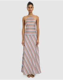 With Harper Lu - Halter Maxi Dress