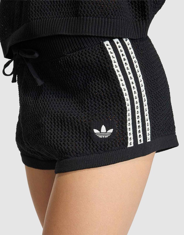 adidas Originals - Knitted Crochet Shorts