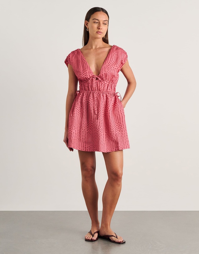 Jag - Ania Tie Mini Dress