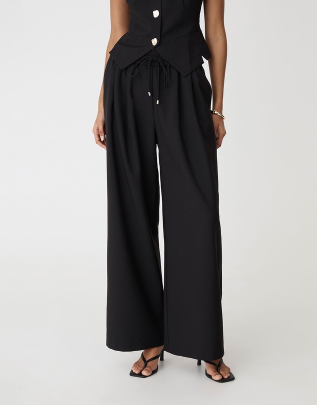 Forcast - Amera Elastic Waist Pants