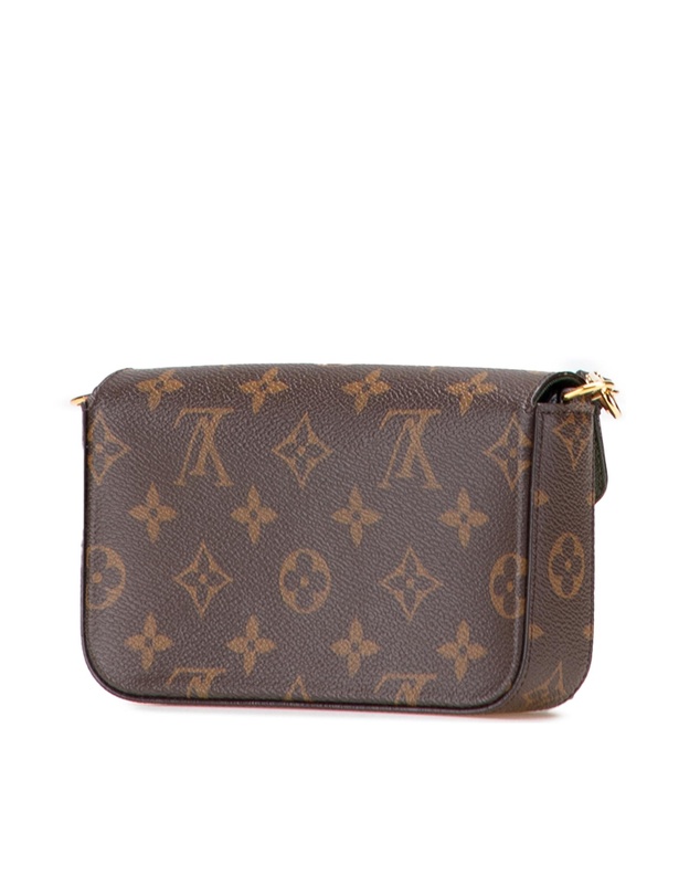Pre-Loved by Azura Reborn - Pre-Loved louis vuitton Stylish Crossbody Envelope Flap Bag with Adjustable Shoulder Strap
