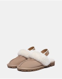 EVERAU - Australian Shepherd Ugg Waffle Plus Cow Suede Upper House Shoes
