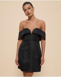 CHANCERY - Fold Bodice Mini Dress