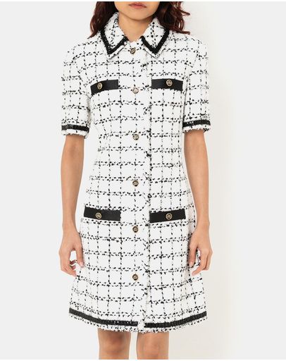 Black/White Boucle