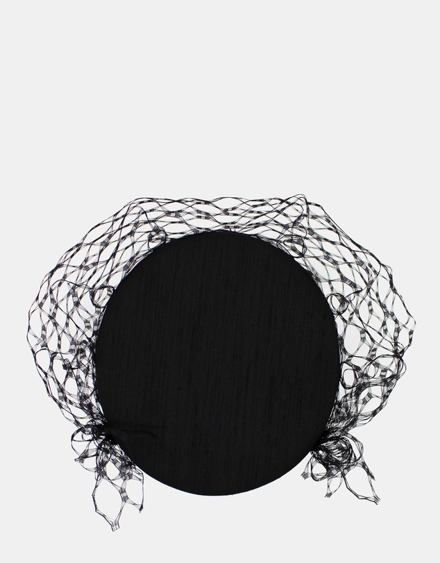 Morgan & Taylor - Zahra Pillbox Hat in Black