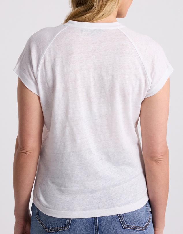 David Lawrence - Erika Linen Jersey Top