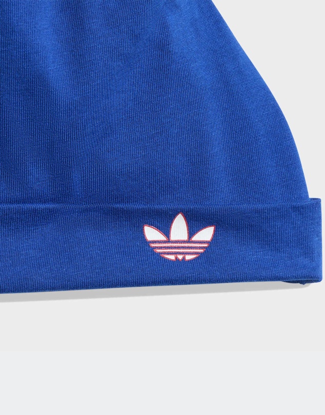 adidas Originals - Trefoil Jumpsuit and Beanie Gift Set - Babies
