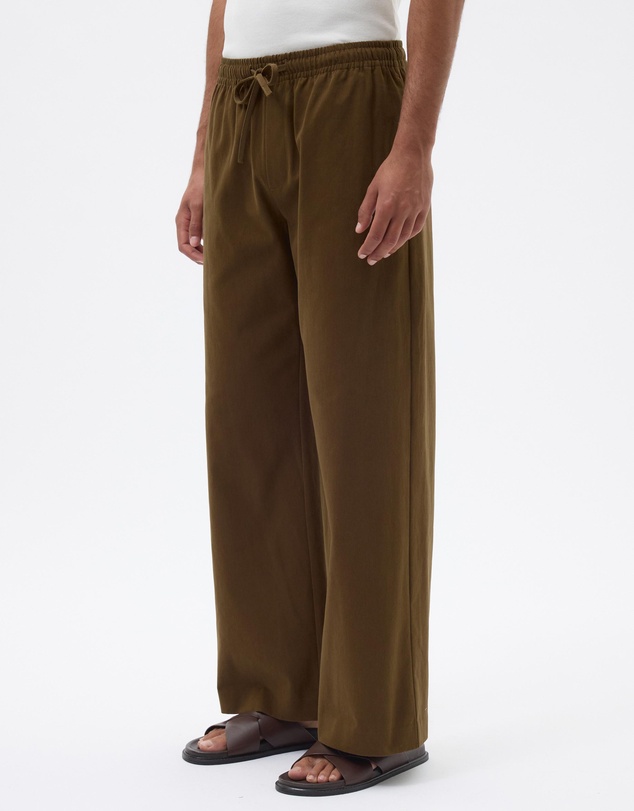 AERE - Wide Fit Elastic Waist Pants