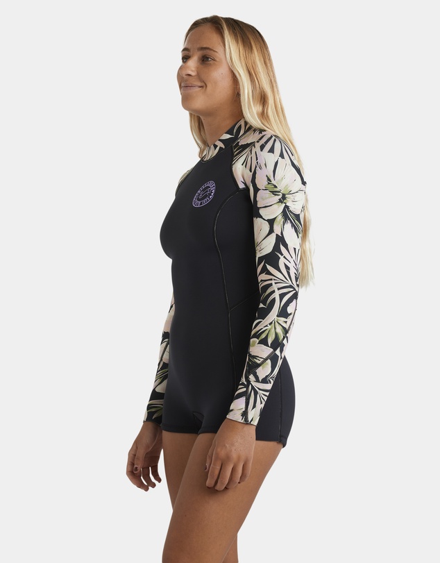 Billabong - Womens 2/2mm Spring Fever Natural Long Sleeve Springsuit