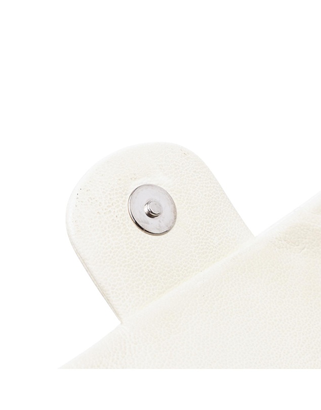 Pre-Loved by Azura Reborn - Pre-Loved Quilted Calfskin Expandable Zip Yacht Flap