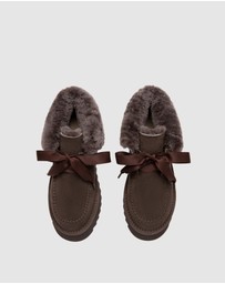 EVERAU - Australian Shepherd Ugg Cozira Cow Suede Upper UGG Boots