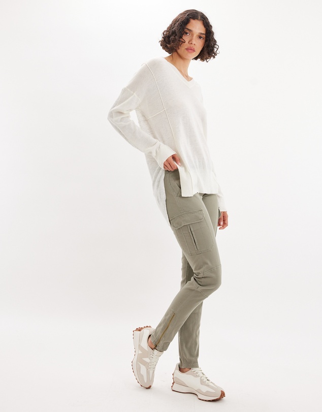 Amelius - Davina Contrast Knit Top