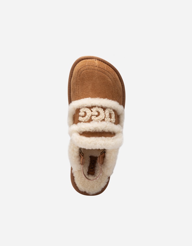 Ozwear Connection Uggs - UGG Violet Matelassé Shearling Slipper (Elastic Logo, Detachable Feature)