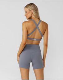 Lorna Jane - Lotus No Chafe Phone Pocket 12cm Bike Shorts