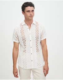 Merlino Street - Embroidered Weekender Shirt