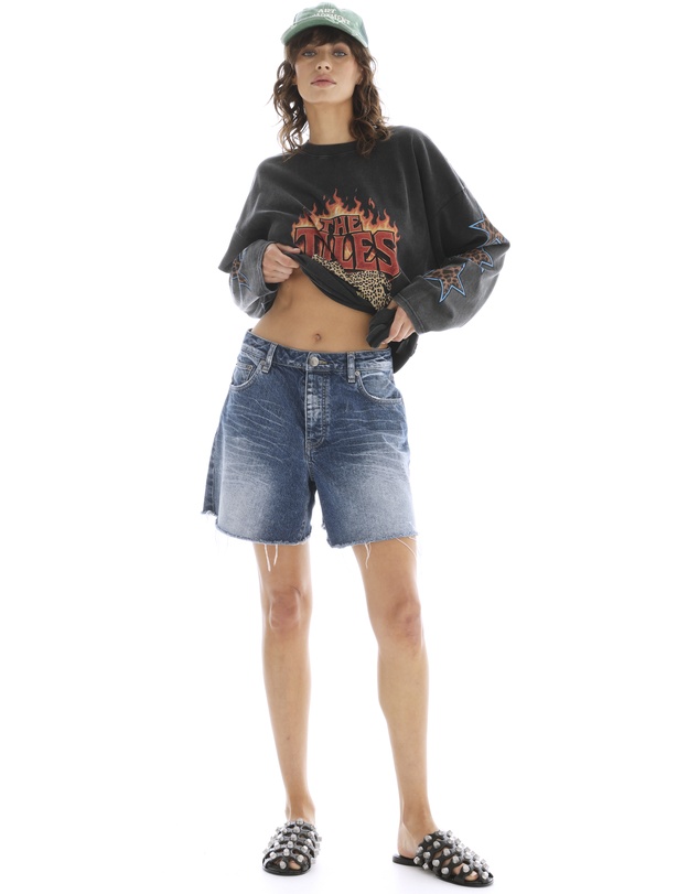 THE TALES - The Tales Boy Slouches Denim Short