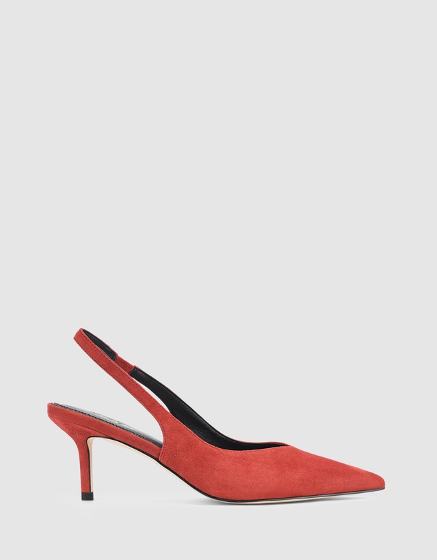 Siren - Yory Slingback Kitten Heels
