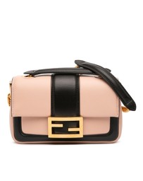 Pre-Loved by Azura Reborn - Pre-Loved Mini Bicolor Nappa Apolo Chain Baguette Shoulder Bag