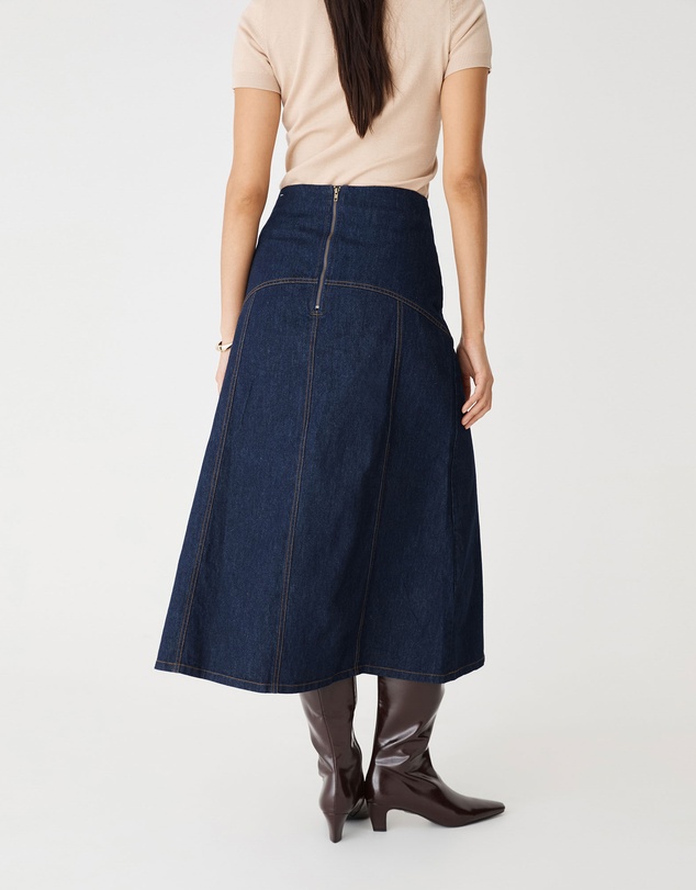 Forcast - Nancy A-Line Denim Skirt