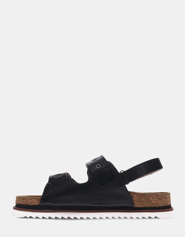 Mia Vita - Shay Adjustable Sandal - Black