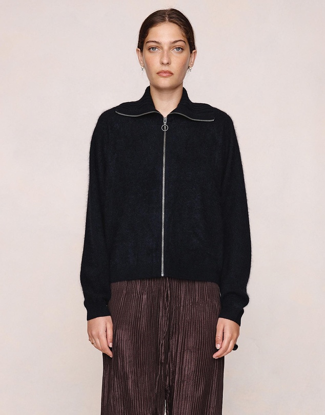 Marle - Oscar Wool-Cashmere Zip Up Cardigan