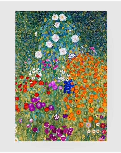Inka Arthouse - Cottage Garden by Gustav Klimt 1905