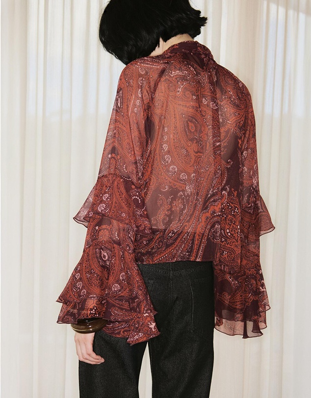 M.N.G - Paisley Print Blouse
