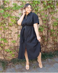 Love Your Wardrobe - Molly Poplin Shirt Dress
