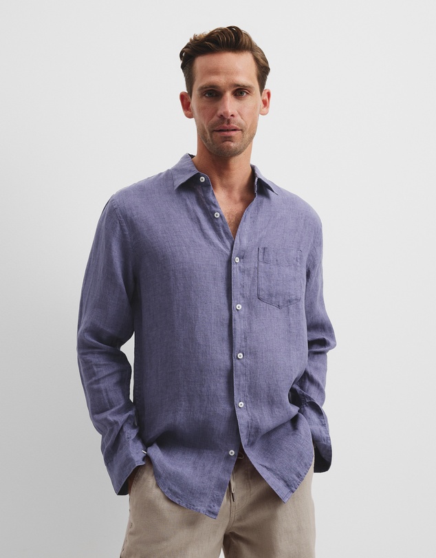 Country Road - Regular Fit Organically Grown Linen Shirt