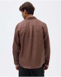 AERE - Euro Resort Linen LS Shirt