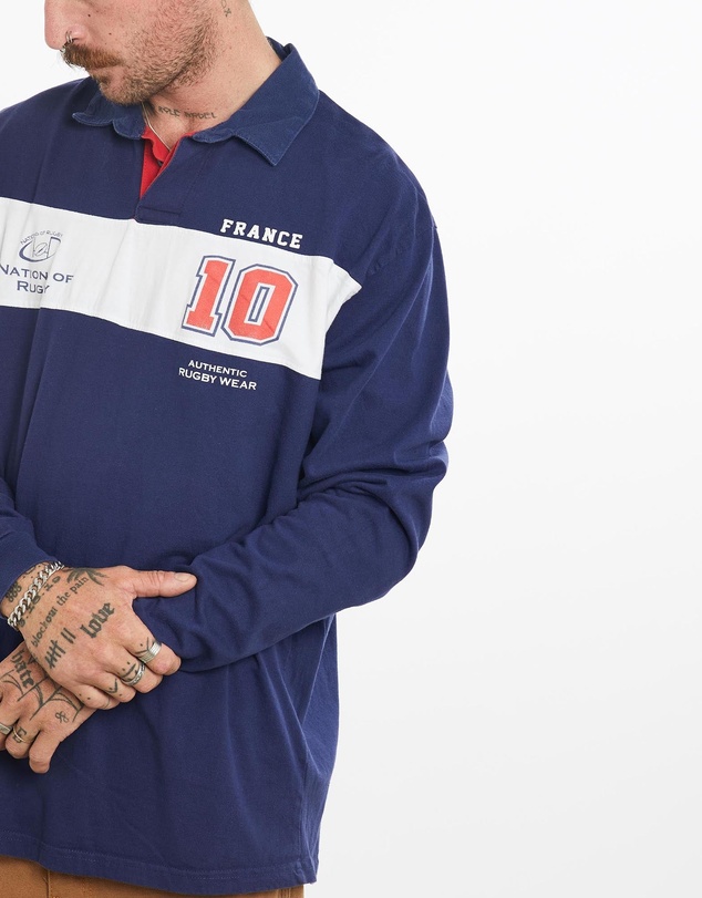 Vintage by The Real Deal - Pre Loved - Vintage Nations of Rugby France Rugby Shirt